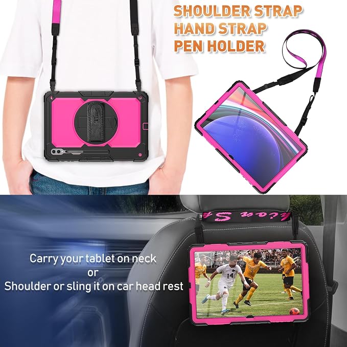 Timecity Case for Samsung Galaxy Tab S10 Ultra/ S9 Ultra/ S8 Ultra Tablet Case - Image 5