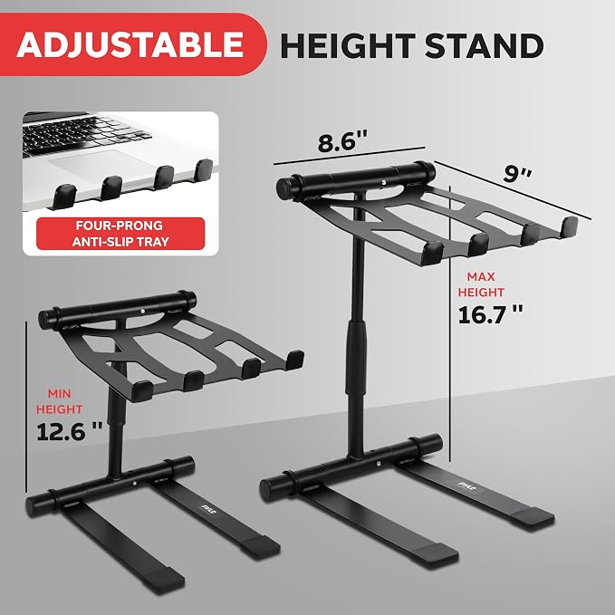 Pyle Portable Folding Laptop Stand - Image 6