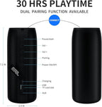 Bluetooth Speaker, MusiBaby M88 Speakers, Dual Pairing, Loud Stereo Sound - Image 5