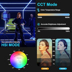 GVM 65W RGB Video Light with Softbox, 1300D LED Video Lighting Kit, - Image 3