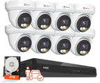 Anpviz 4K 16CH PoE Security Camera System, 100ft Smart Color Night Vision by AnpvizSecurity