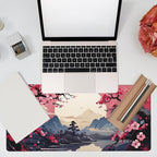 Desk Pad, Mountains and Sun Large Gaming Mouse Pad - Image 7