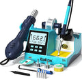 BK602S 2 in1 Soldering Iron Hot Air Rework Station, Digital Soldering Welding by BAKON
