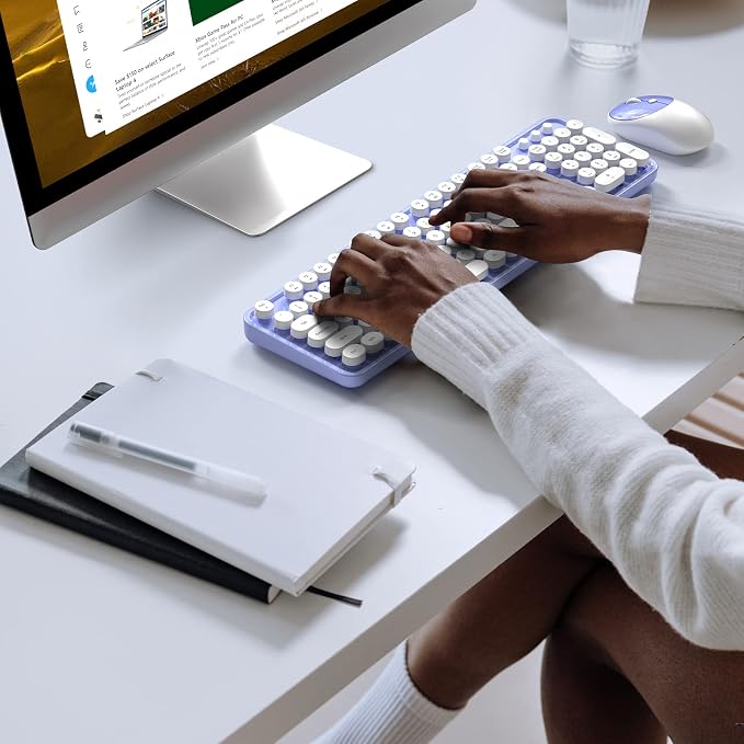 KNOWSQT Wireless Keyboard and Mouse Combo - Image 6
