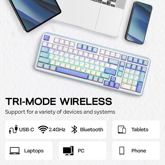 EPOMAKER TH99 Wireless Mechanical Keyboard - Image 4