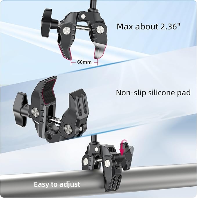 ULANZI Super Clamp Double Camera Clamp - Image 5