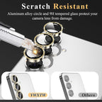 YWXTW Camera Lens Protector for Samsung Galaxy S24 / S23 / S23 Plus, 9H - Image 3