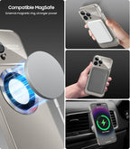 Magnetic for iPhone 13 Pro Case, Built-in Camera Lens Protector, Compatible - Image 3