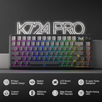 Redragon K724 PRO Wireless Gasket Gaming Keyboard w/Hype 1.14’’ TFT Screen & - Image 2