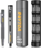 Mini Electric Screwdriver Set 3.7V, Precision Electric Screwdriver Cordless by ROYTOA