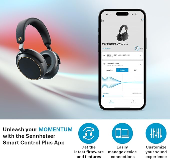 Sennheiser MOMENTUM 4 Headphones - Image 2