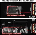 Dogfish mSATA SSD 240GB 3D NAND TLC SATA III 6 Gb/s, mSATA Internal Solid State - Image 9
