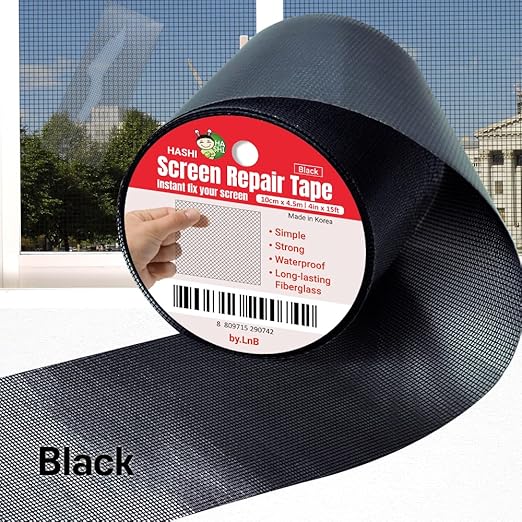 HA SHI Screen Repair Kit for Windows or Doors 3-Layer Strong Adhesive Tape - Image 7