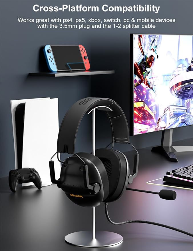 SENZER SG500 Surround Sound Pro Gaming Headset - Image 6