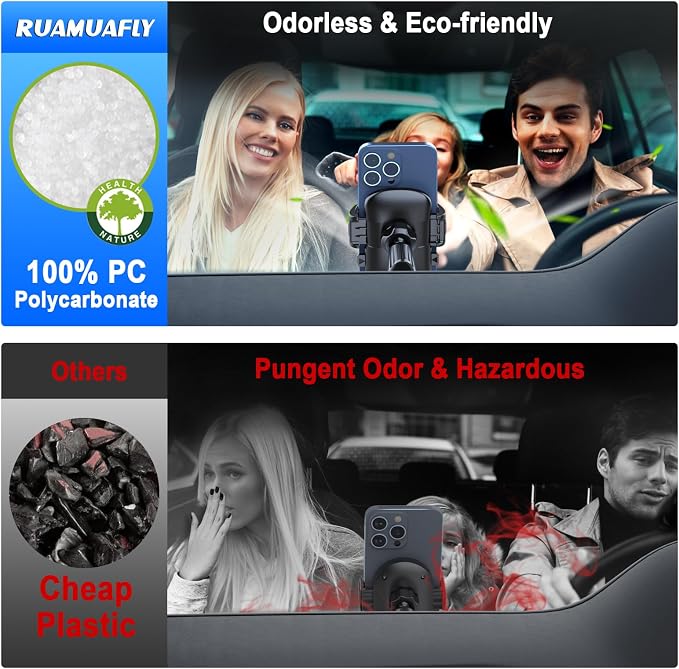 Car Phone Holder for Horizontal/Vertical VentUniversal Cellphone Stand Car - Image 4