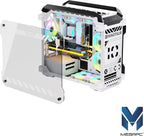 MegaPC Mino Open-Frame ATX Gaming Case – Industrial Design, Tempered Glass - Image 4