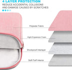 Lacdo Laptop Sleeve for Women, 14 Inch Laptop Sleeve Case for HP Lenovo Dell - Image 5