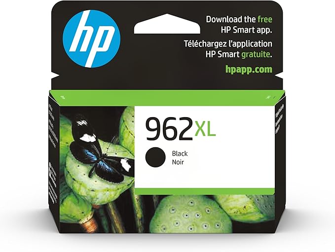 HP 962XL Black High-yield Ink Cartridge by HP