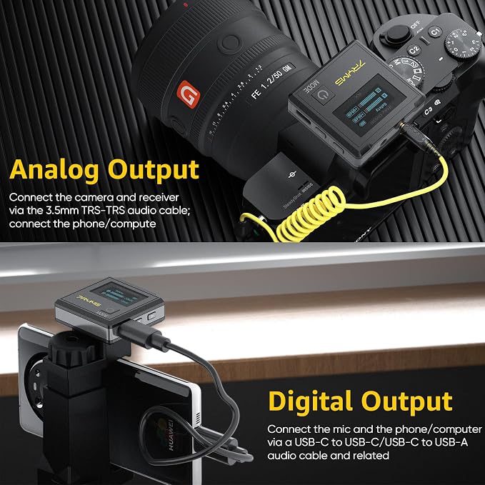 iRay DW30 Wireless Lavalier Microphone - Image 3