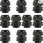PENGLIN Cable Glands 3/4" NPT Nylon Cable Connector, Strain Relief Cord by PENGLIN