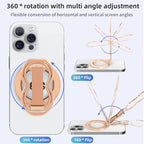 RESPECTED-BRO-Magnetic-Phone-Grip-Stand-with-Finger-Strap, 4-in-1 Magnetic Ring - Image 3