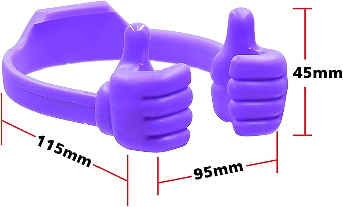 Honsky Thumbs-up Cell Phone Stand Holder, Tablet Stand Cradle - Image 4