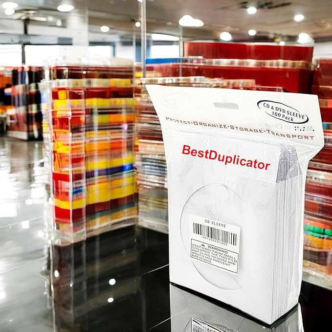 BestDuplicator Premium Thick CD/DVD Paper Sleeves - Image 4