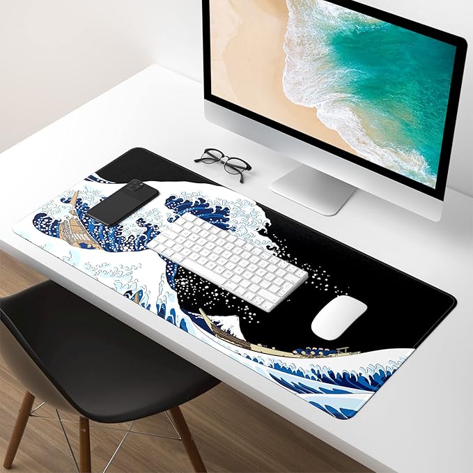 Extended Gaming Mouse Pad, XXL Large Desk Pad 30 x 14 Inch, Big Computer - Image 7