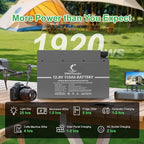 12V 150Ah LiFePO4 Lithium Battery, Built-in Smart BMS, Low-Temp Protection Up - Image 7