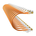 Cat6a Patch Cables 1ft Slim, Cat6 Ethernet Patch Cable Pure Copper, Flexible by 10Gsupxsel