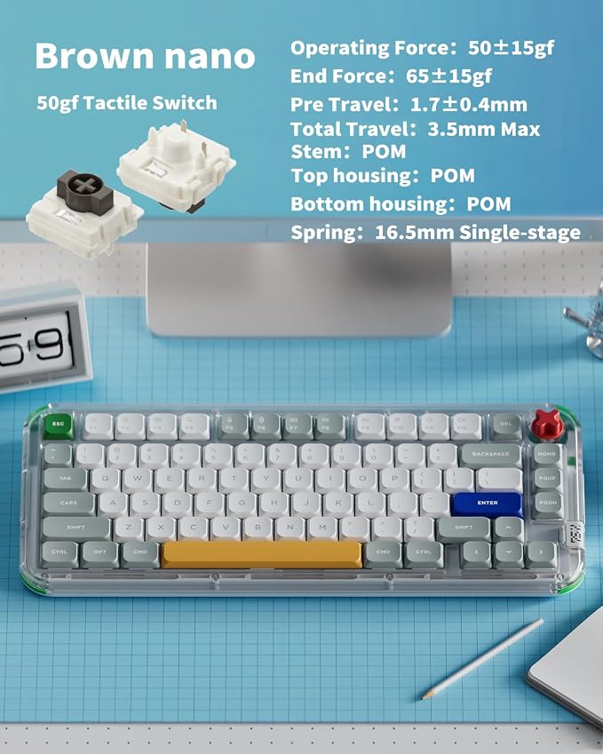 nuphy Kick75 Low Profile Keyboard - Image 6
