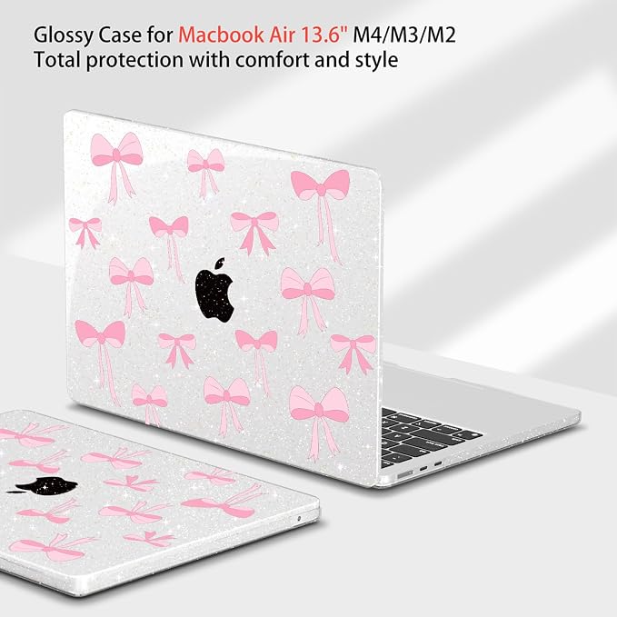 Teryeefi Compatible for MacBook Air 13.6 inch Case 2024-2022 Release Model - Image 4
