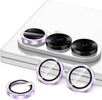 for Samsung Galaxy Z Fold 7 Camera Lens Protector, Individual Metal Ring - Image 2