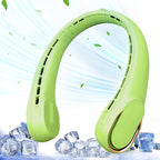 Portable Neck Fan, Bladeless Neck Fan, USB Rechargeable Personal Fan, 4000 mAh by ASNUG
