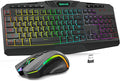 Redragon S101M-KS Gaming Keyboard and Mouse Wireless by REDRAGON