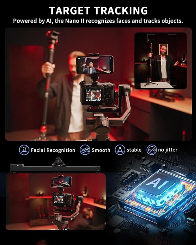 IFOOTAGE Shark Slider Nano II 660, Motorized Camera Slider, Compatible - Image 3