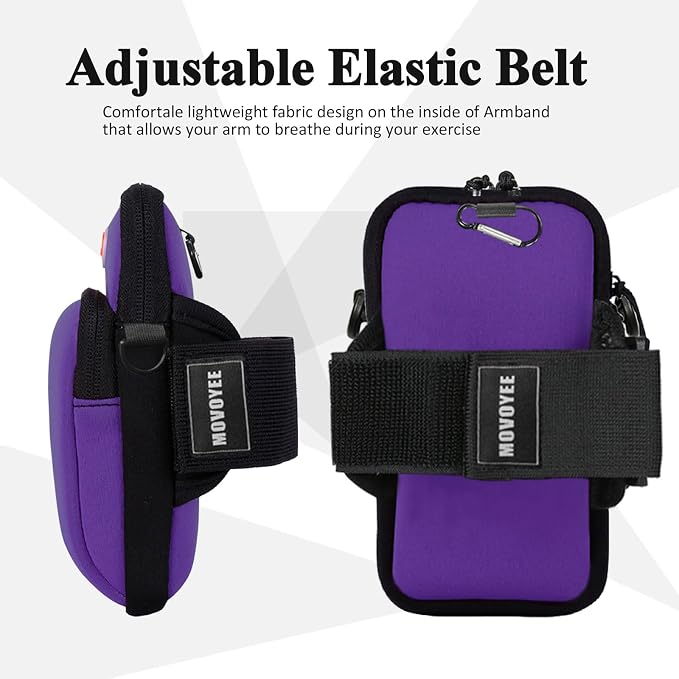 Phone Holder for Running Armband, Cell Phone Crossbody Bags for Women Kids - Image 5