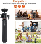 VRIG 21.6" Extension Pole Tripod, Mini Selfie Stick Tripod Stand Handle Grip - Image 7