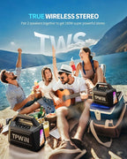 Portable Bluetooth Speaker - 80W Peak Loud Speakers - Image 6