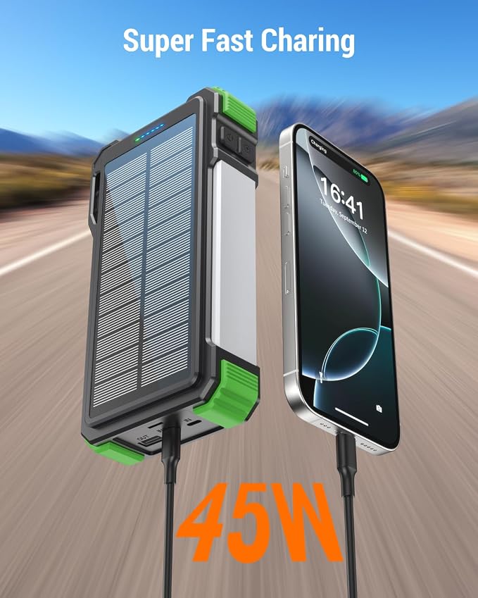 BLAVOR 45W Solar Charger Power Bank - Image 2