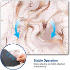 Mouse Pad Marble, Washable Square Cloth Mousepad - Image 6