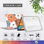 CISSOOK Compatible with MacBook Air 13.6 inch Case M4 M3 M2, Plastic Hard Shell - Image 5