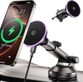 for MagSafe Car Mount Charger Dash Vent Windshield Wireless Car Charger by GuMosh