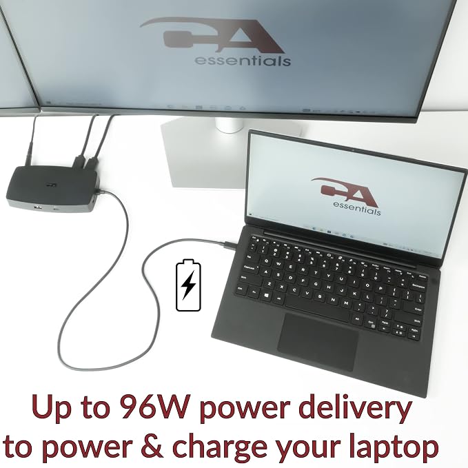 Cyber Acoustics Laptop Docking Station – USB-C - Image 5