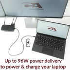 Cyber Acoustics Laptop Docking Station – USB-C - Image 5