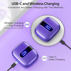 TAGRY Bluetooth Headphones True Wireless Earbuds 60H Playback LED Power Display - Image 3