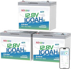 Redodo 12V 100Ah LiFePO4 Battery Bluetooth, Low-Temp Protection BCI Group 24 by PrimeDayRedodoSaveup55