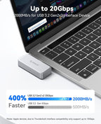 ORICO FlashPod 512GB Portable SSD Up to 2000MB/s, Direct Plug Design, - Image 3