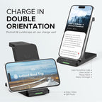 Wireless Charging Station, 3 in 1 Fast Wireless Charger Stand - Image 6