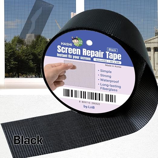 HA SHI Screen Repair Kit for Windows or Doors 3-Layer Strong Adhesive Tape - Image 8